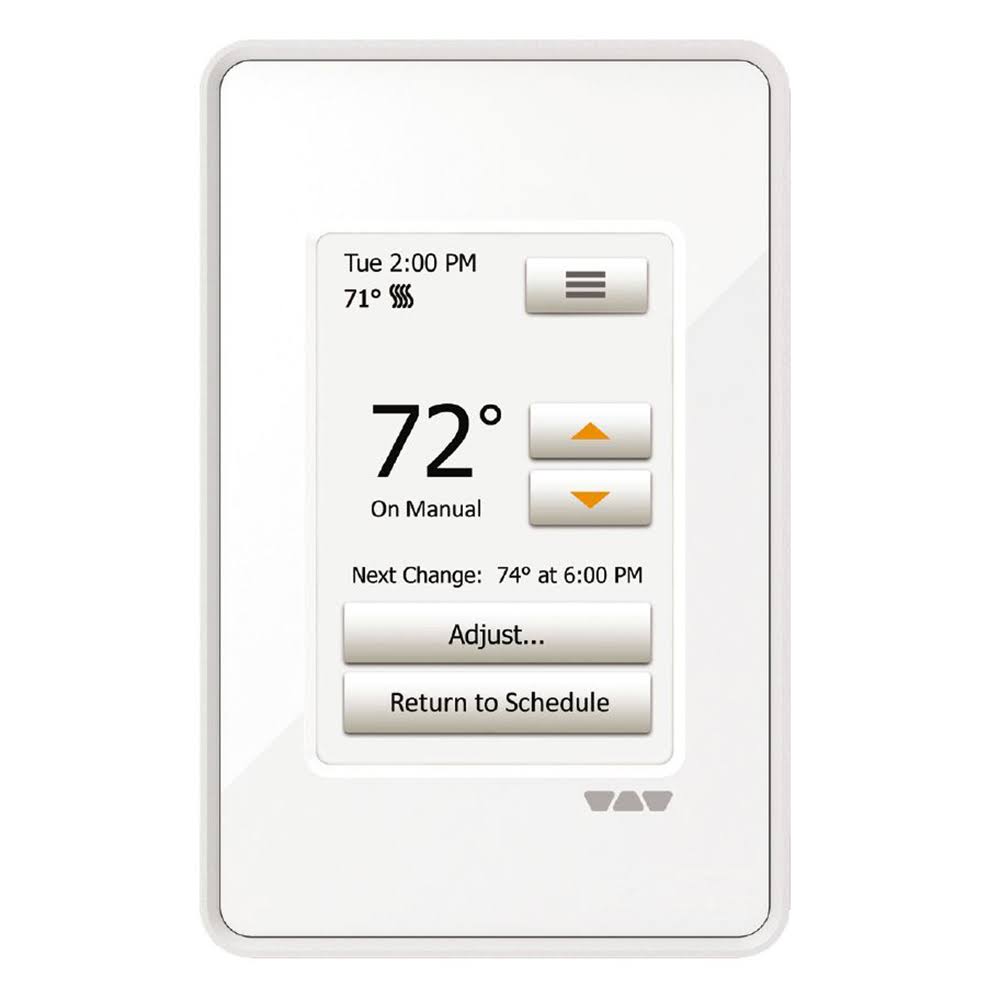 Schluter Ditra Heat Touchscreen Programmable Floor Heating Thermostat 120v/240v Ditra-Heat-E-Rt