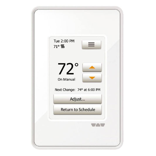 Schluter Ditra Heat Touchscreen Programmable Floor Heating Thermostat 120v/240v Ditra-Heat-E-Rt