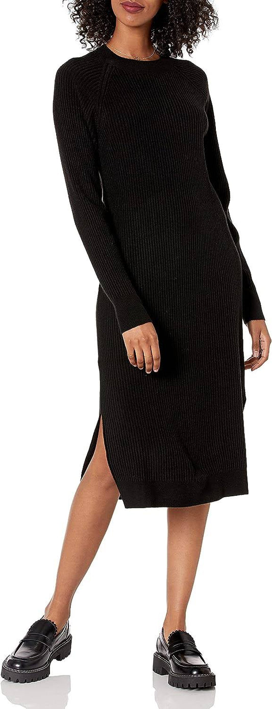 The Drop Women s Renata Rib Midi Dress