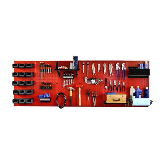 Wall Control Pegboard Master Workbench Kit; Blue And Black