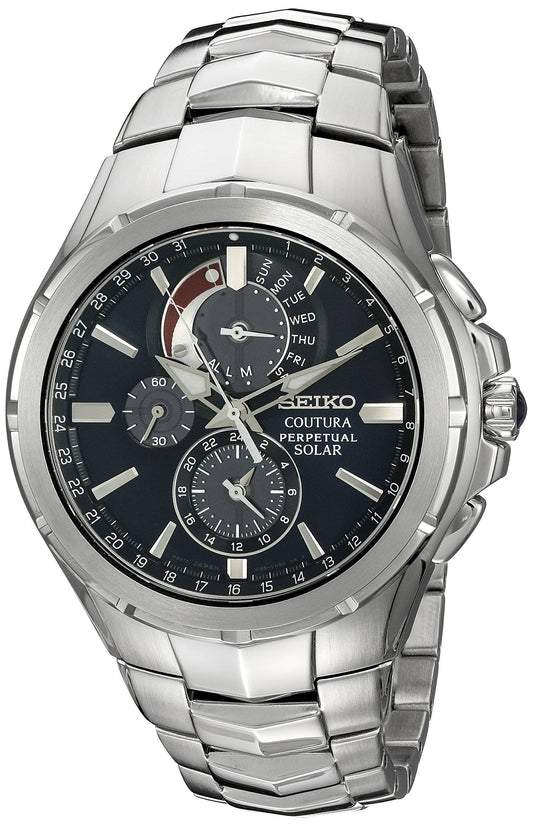 Seiko Men s Coutura Perpetual Solar Watch Ssc787 (Warranty)