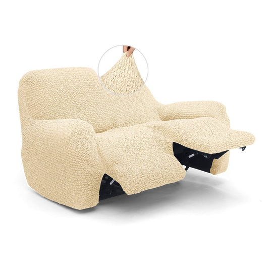 Stretch Recliner Sofa Slipcover - Easy To Clean & Durable - Microfibra Collection Paulato By Ga.I.Co. Fabric: Gray