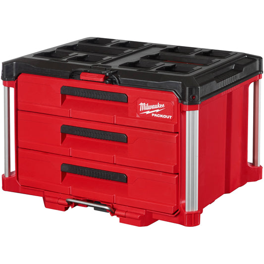 Milwaukee 48-22-8443 Packout 3 Drawer Tool Box