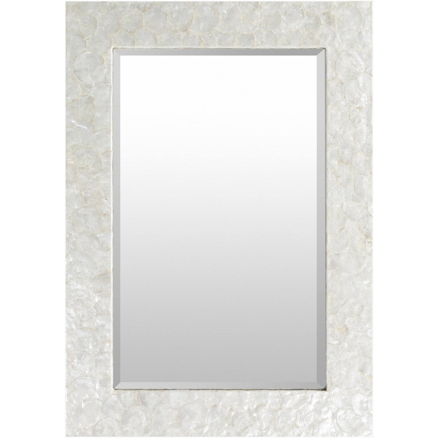 Wylde 40 Inch X 28 Inch Framed Mirror, White