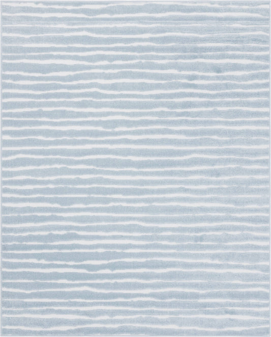 Sabrina Soto Light Blue 5 Ft. X 8 Ft. Ola Indoor/Outdoor Area Rug