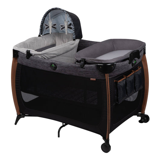 Monbebe Flex Deluxe Baby Play Yard With Bassinet - Urban Boho