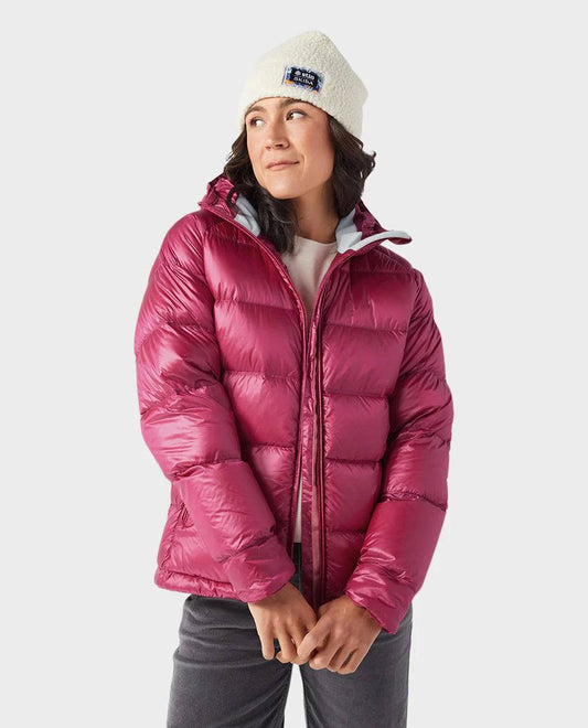 Stio Women s Hometown Down Hooded Jacket 1160f20, Mountain Shadow / Medium