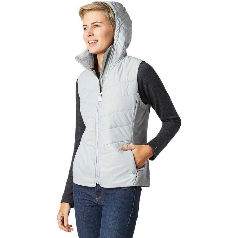 Smartwool Women s Smartloft Hoodie Vest - Small - Twilight Blue