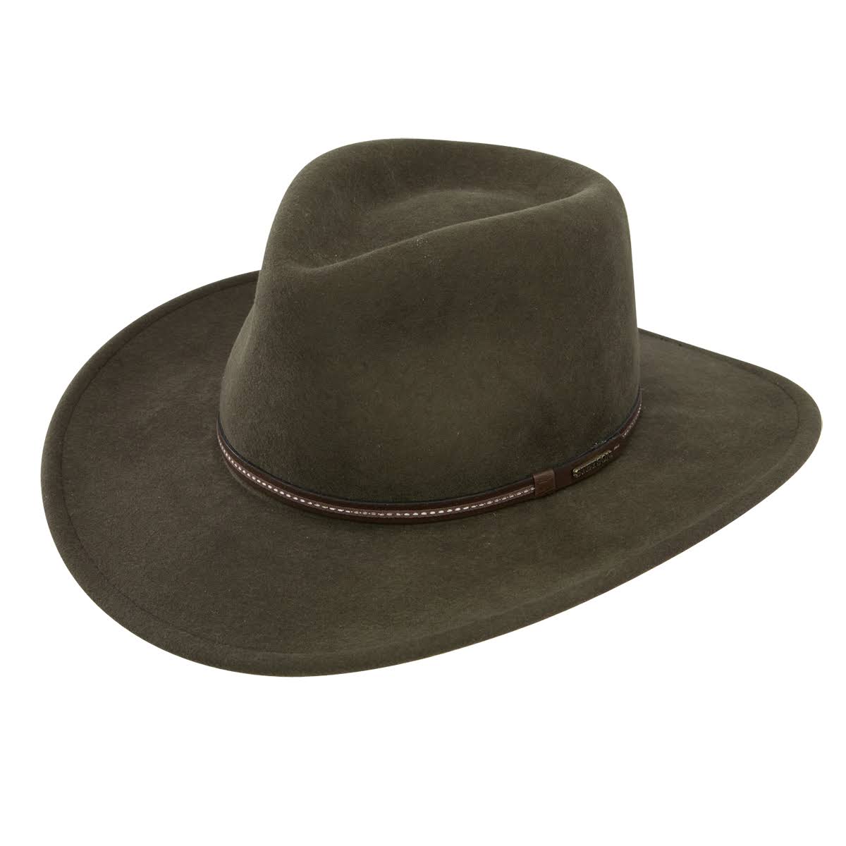 Stetson Gallatin Crushable Wool Hat - Sage