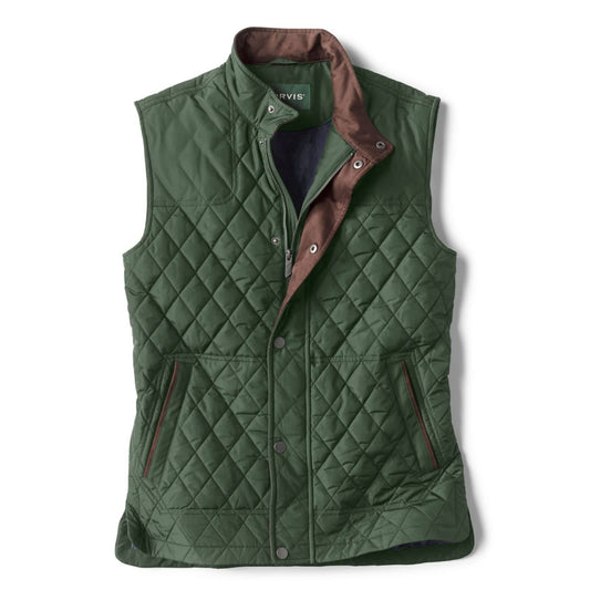 Orvis Rt7 Quilted Vest, Dark Pine / Medium