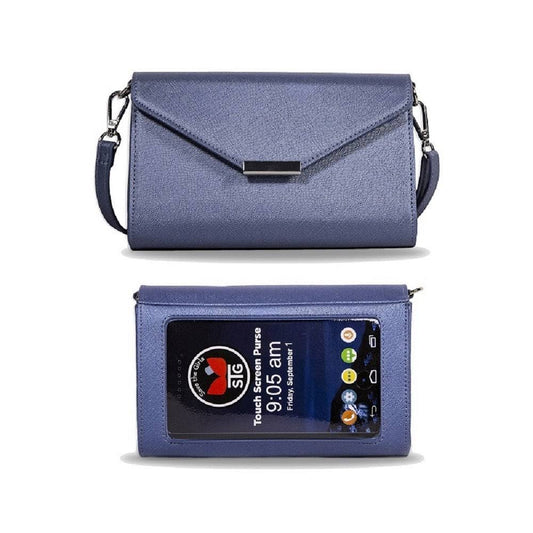 Timeless Touchscreen Wallet Purse - Dazzling Blue