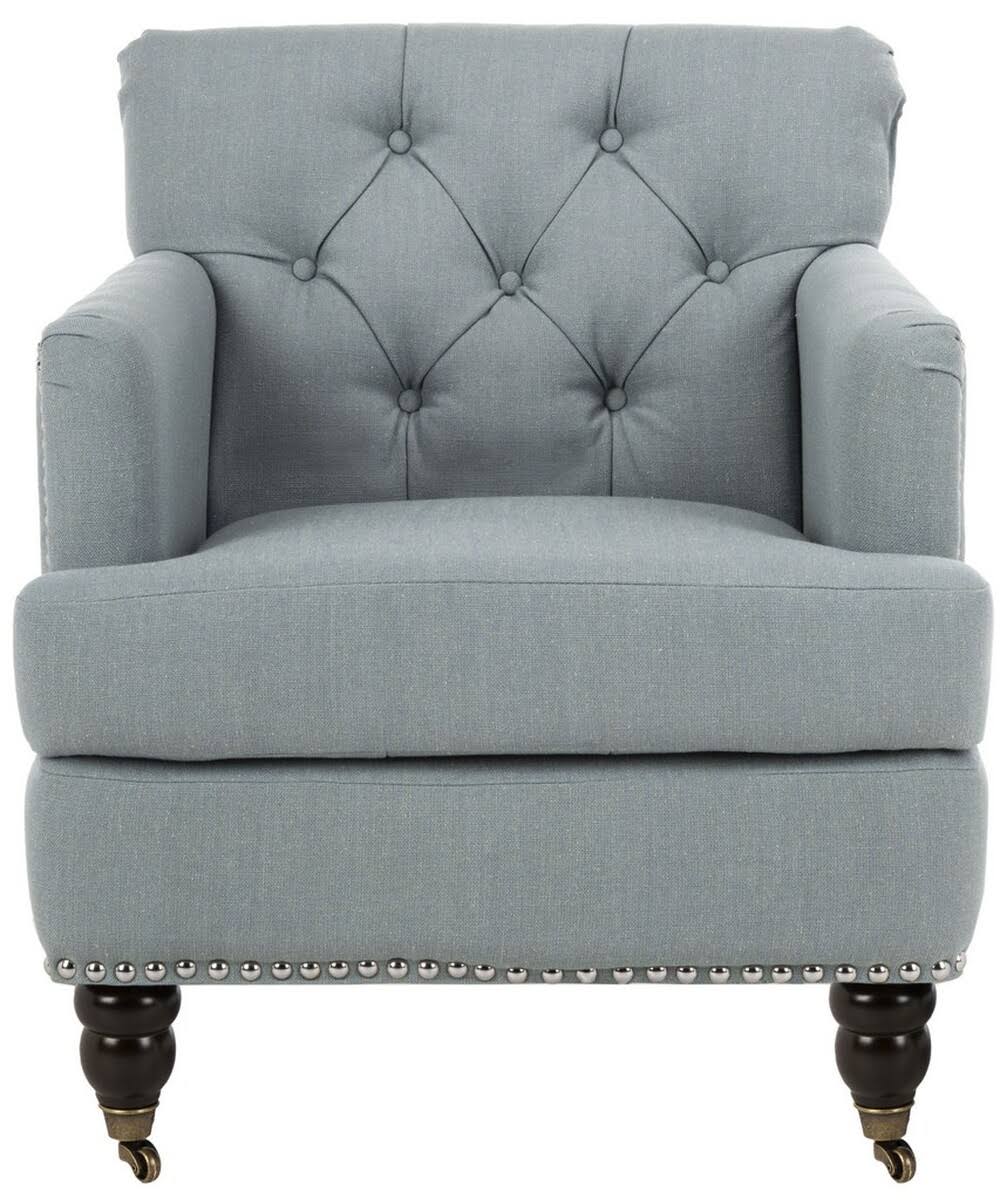 Safavieh Colin Tufted Club Chair - Sky Blue