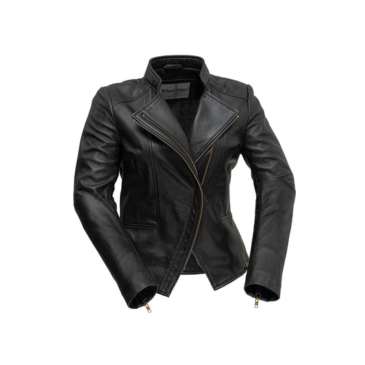 Zoey - Women s Fashion Lambskin Leather Jacket M