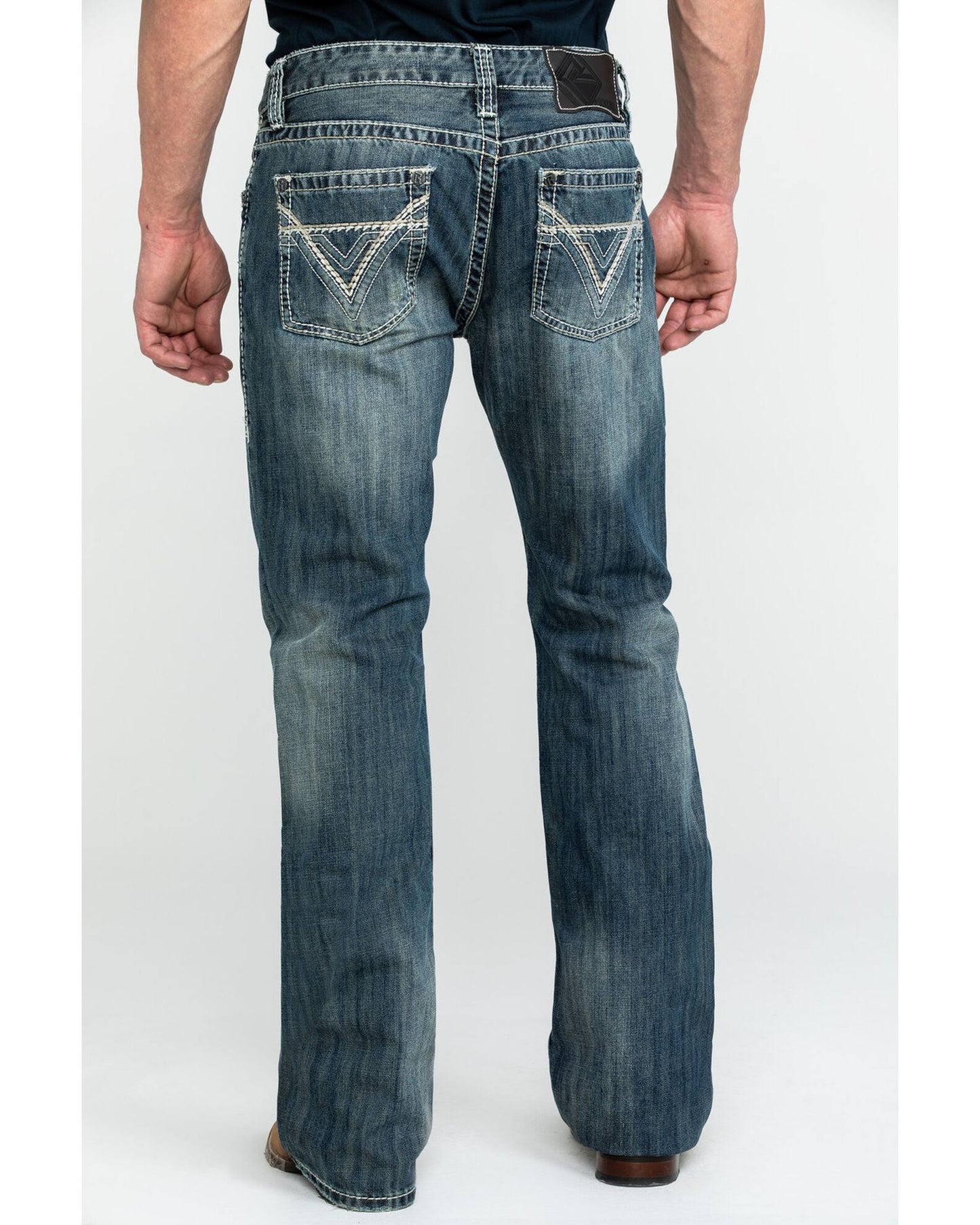 Rock & Roll Denim Men s Bootcut Pistol Jeans