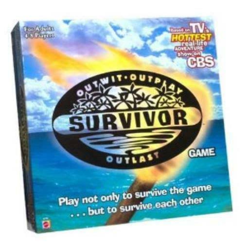 Survivor Outwit Outplay Outlast Board Game Mattel