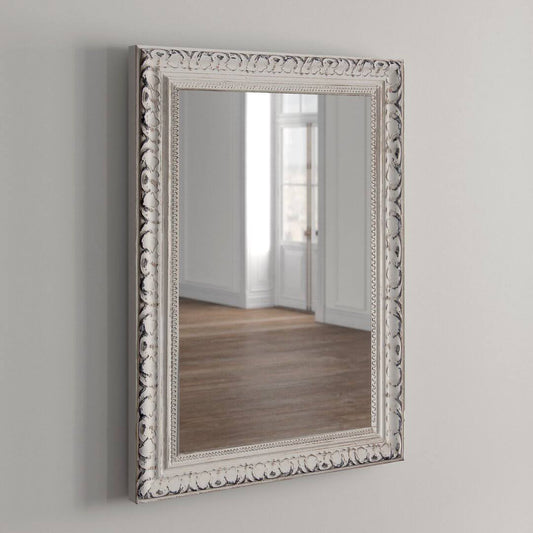 Rectangle French Victorian Wall Mirror Size: 24 H X 32 W