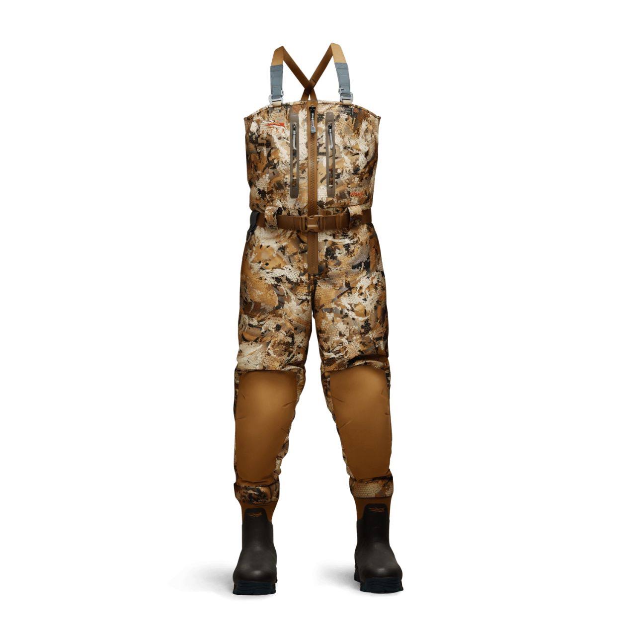 Sitka Men s Delta Hunting Zip Wader In Optifade Waterfowl Marsh, Size 2xl-13, Gore-Tex