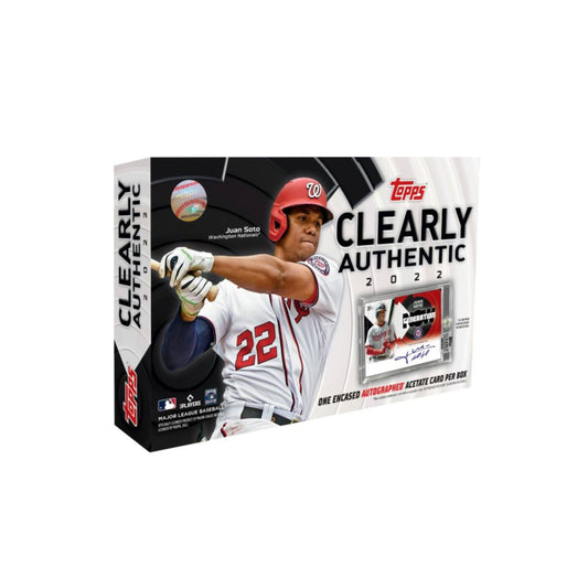 2022 Topps Clearly Authentic Baseball Hobby Box