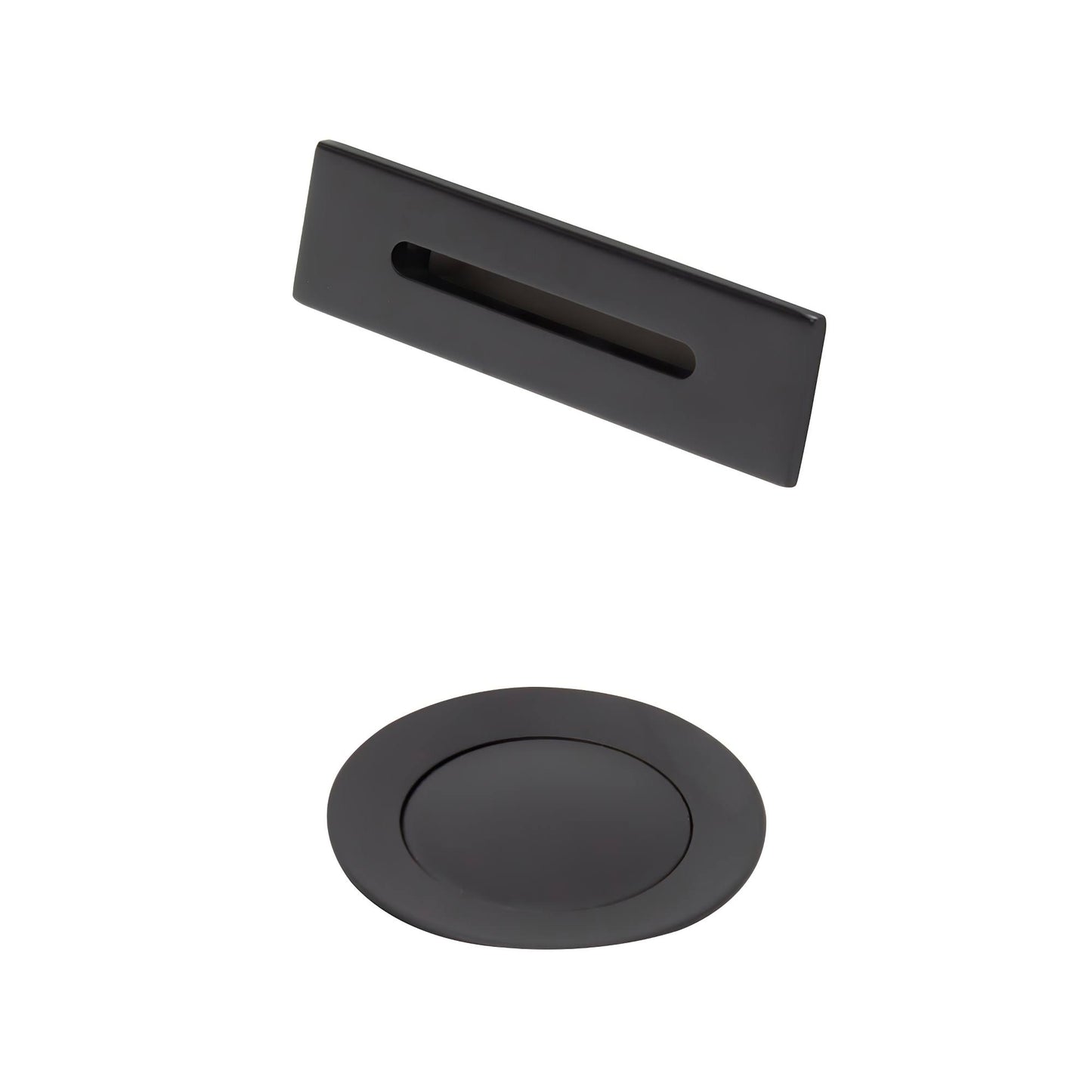 Wyndham Collection Wcobttrimunisqmb Matte Black Universal Square Bathtub Trim Kit