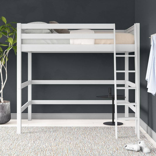 Viv + Rae Caitlynn Full Loft Bed Bed Frame Color White