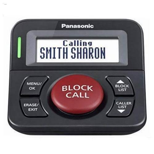 Panasonic Call Block Button Call Blocker Button