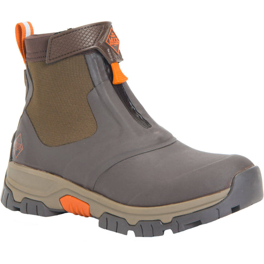 Muck Men s Apex Mid Zip Boot - Brown Orange, 7