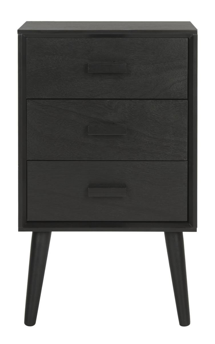 Safavieh Pomona 3 Drawer Chest - Black