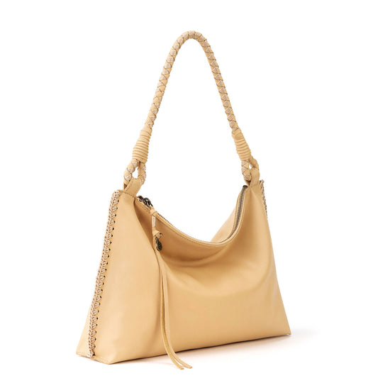 The Sak Mariposa Leather Shoulder Bag - Tobacco