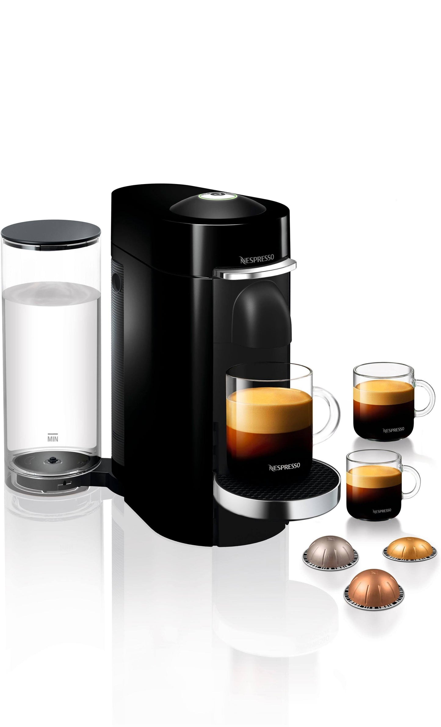 Nespresso - Vertuoplus Deluxe Black - Color : Black