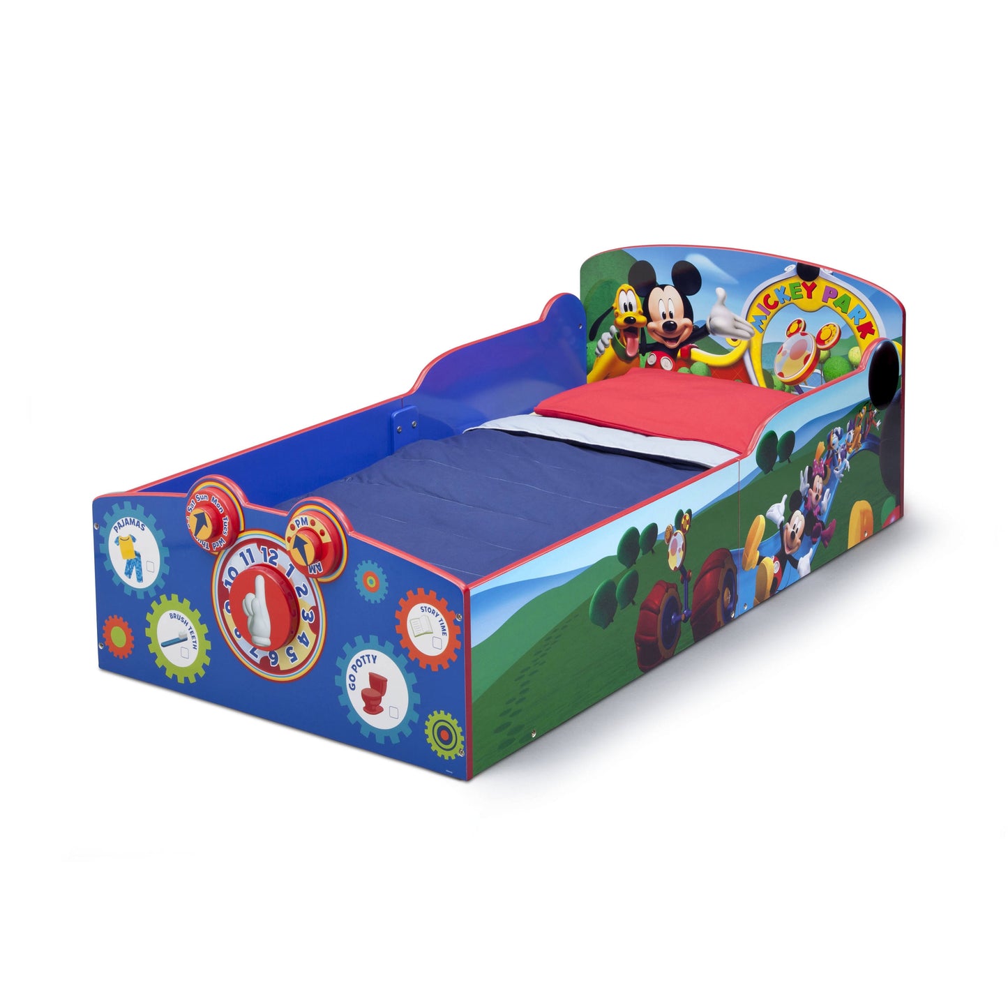 Toddler Mickey Mouse Disney Interactive Wood Bed - Delta Children