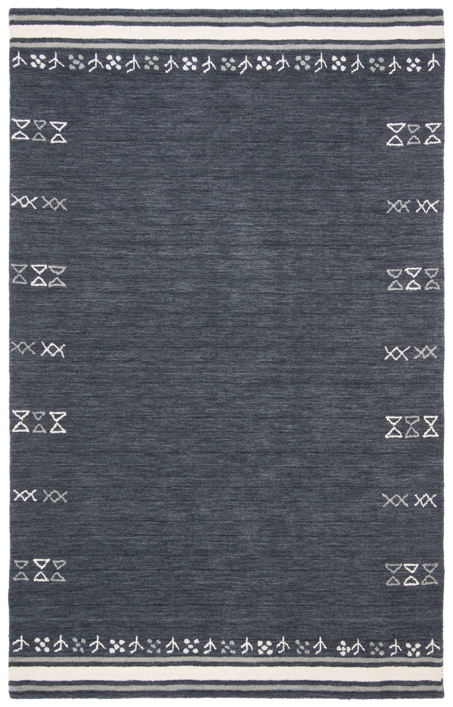 Safavieh Himalaya Him597h Handmade Charcoal Rug, Size: 3 X 5