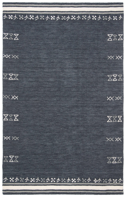 Safavieh Himalaya Him597h Handmade Charcoal Rug, Size: 3 X 5