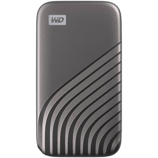 Wd - My Passport 500gb External Usb Type-C Portable Ssd - Space Gray