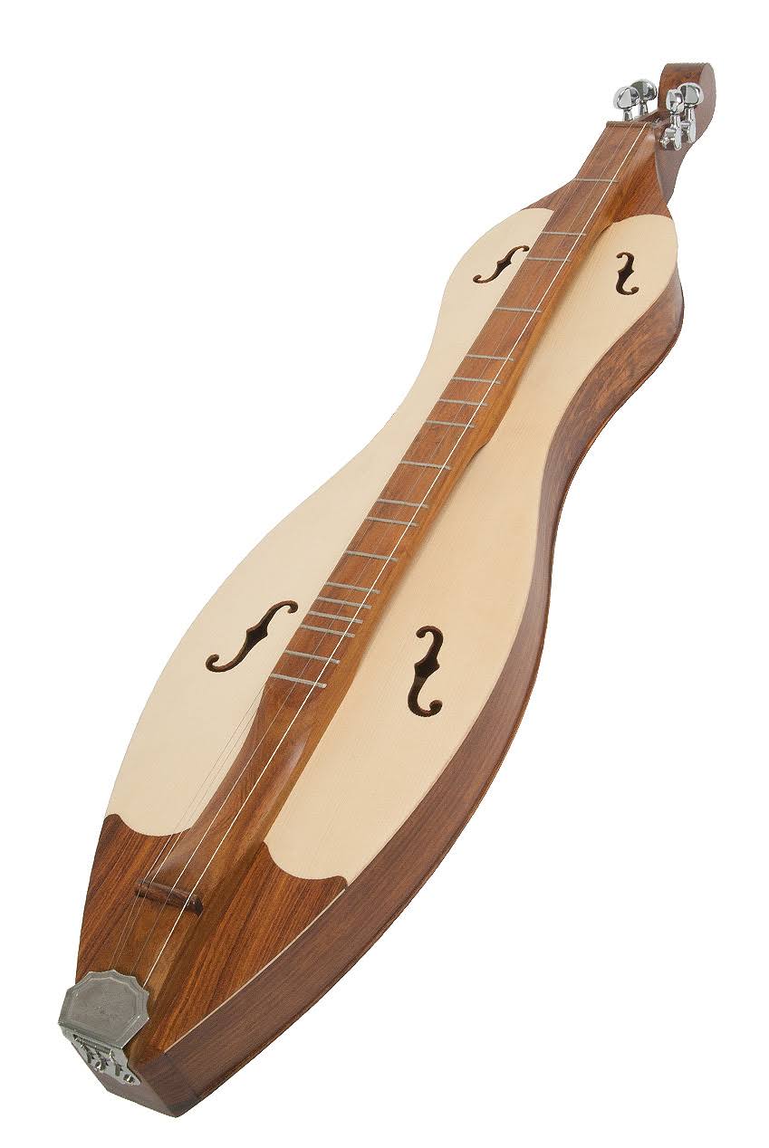 Roosebeck Grace Mountain Dulcimer 4-String Vaulted Spruce F-Holes