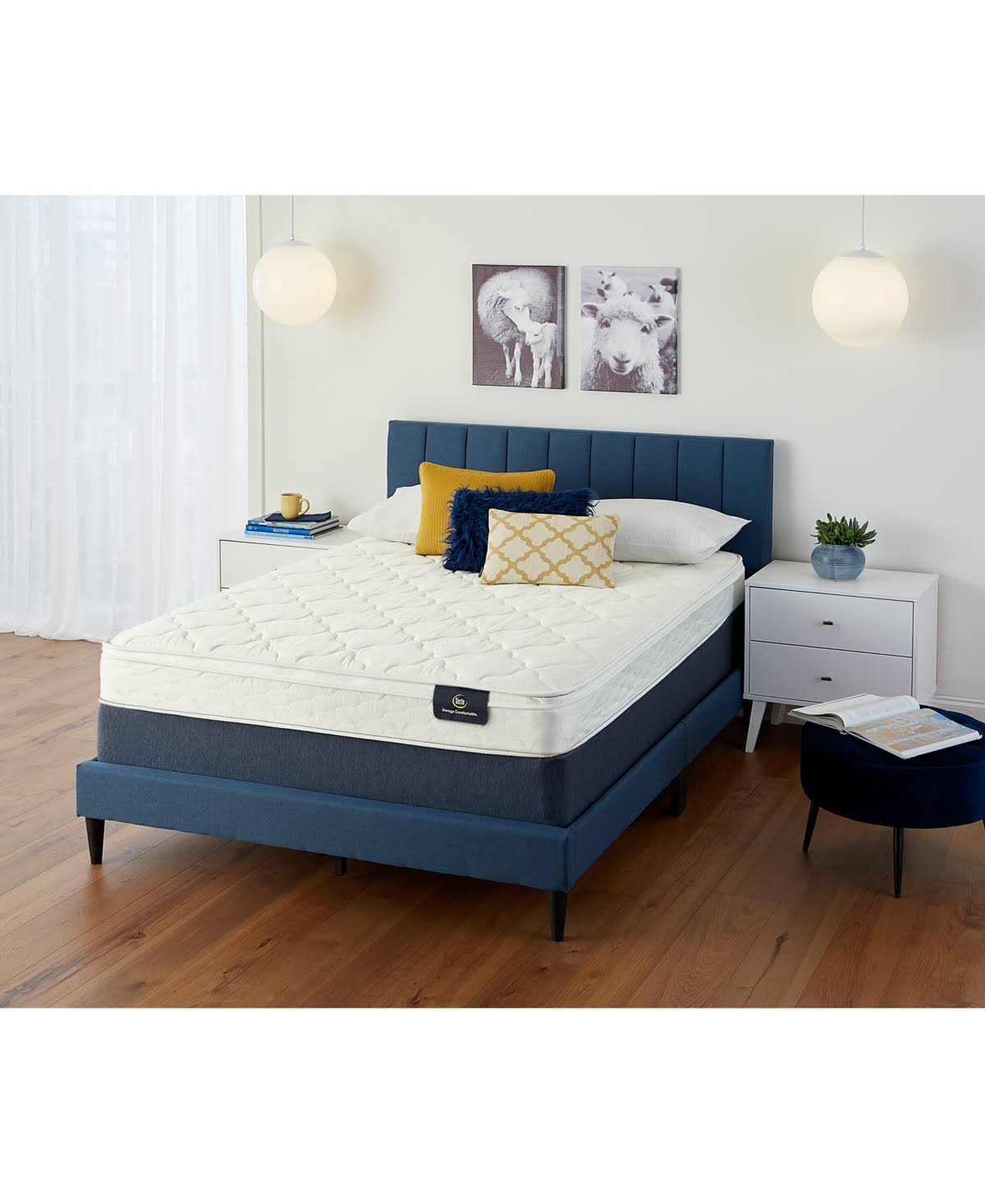 Serta Slumber Oasis 8 Plush Eurotop Mattress- Full