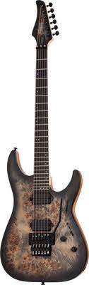 Schecter C-6 Pro Fr Charcoal Burst