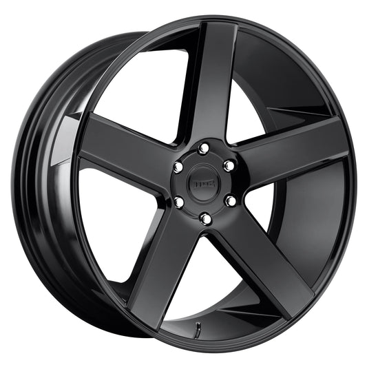 24x9 Dub Baller Gloss Black S216 5x115 15mm