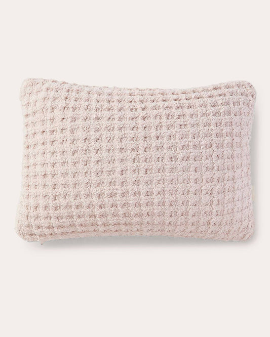 Sunday Citizen Snug Waffle Mini Pillow - Grape