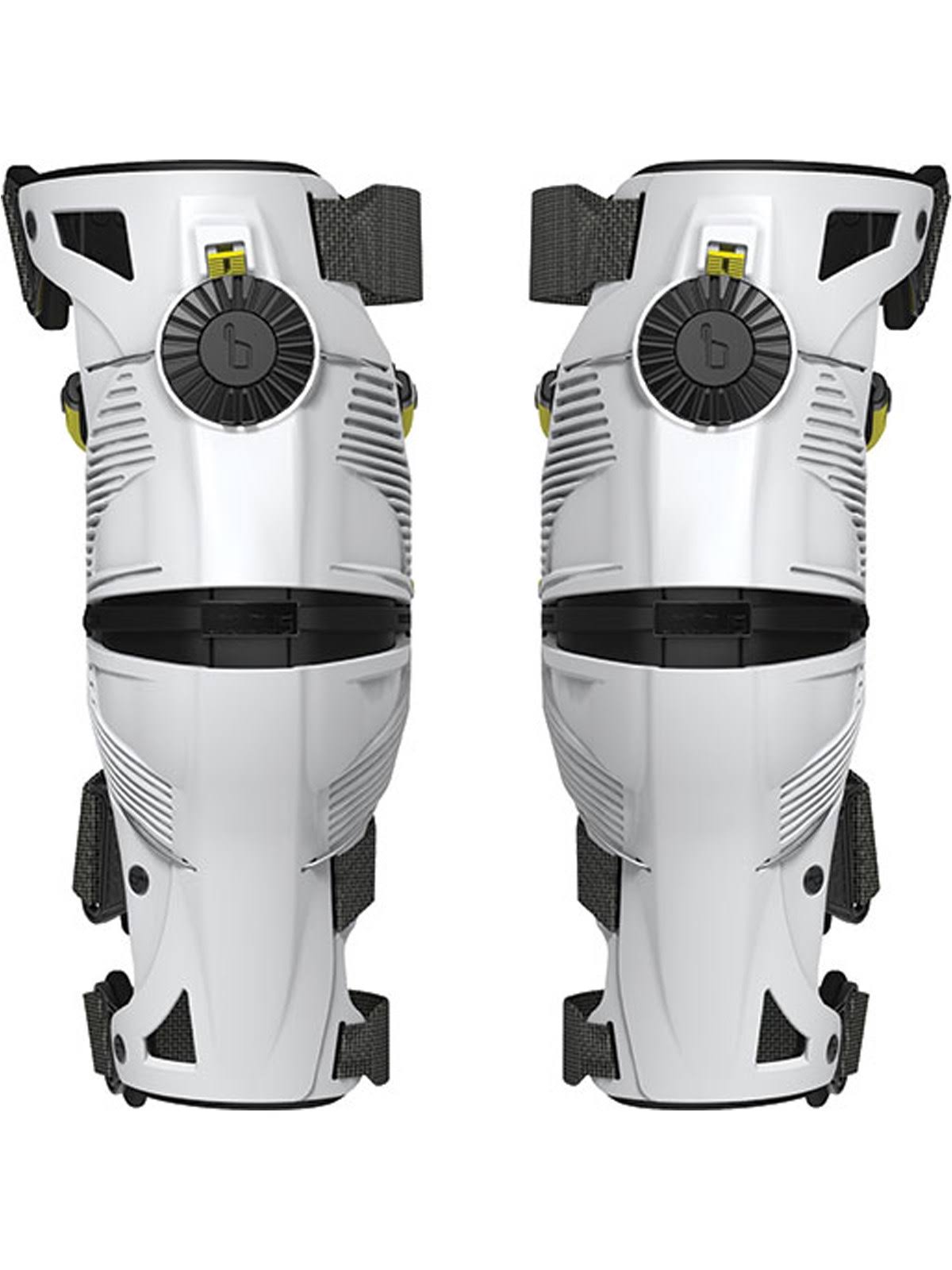 Mobius X8 Knee Braces - White/Yellow - Large