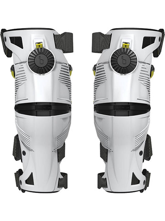 Mobius X8 Knee Braces - White/Yellow - Large