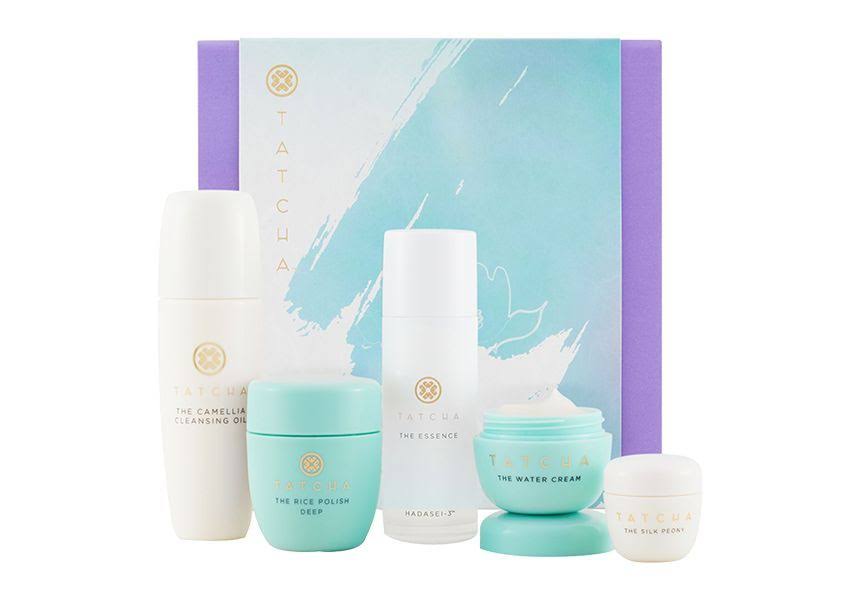 Tatcha Starter Ritual Set For Mixed To Oily Skin 5 Pcs