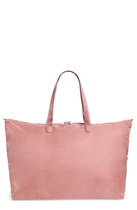 Tumi Voyageur Everyday Nylon Tote In Dusty Rose