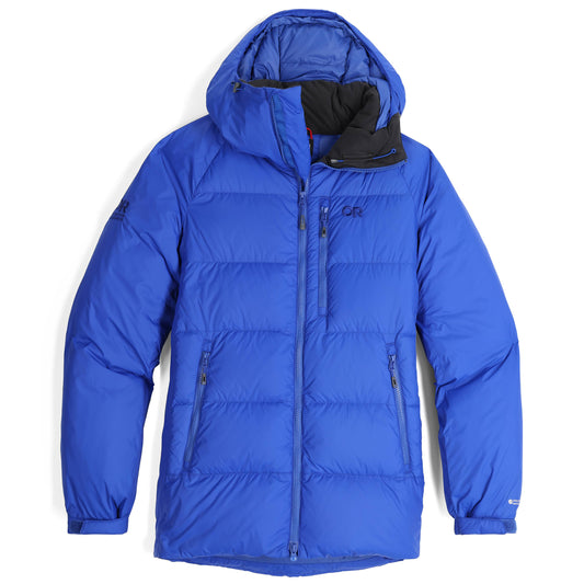 Outdoor Research Men s Super Alpine Down Parka - Xxl - Classic Blue