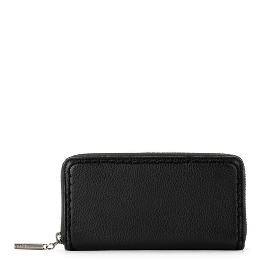 The Sak Essential Zip Wallet Black