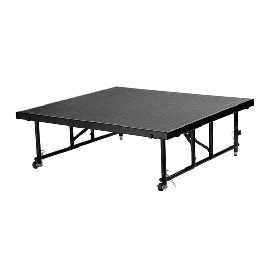 National Public Seating Portable 4 X 4 Height Adjustable Stage,