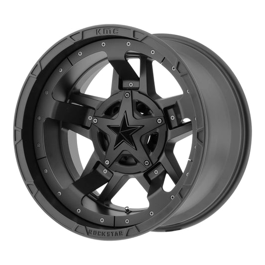 Xd Series Xd827 Rockstar 3 17x9 5x5/5x135 -12mm Matte Black Wheel Rim 17 Inch