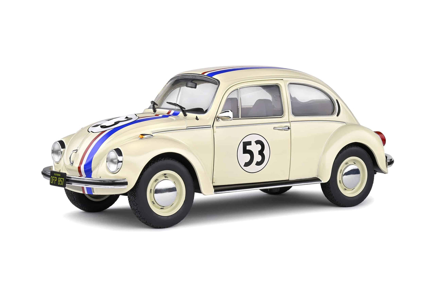 Solido Die Cast Volkswagen Beetle 1303 Racer 53 1/18- 1:18 - Diecast