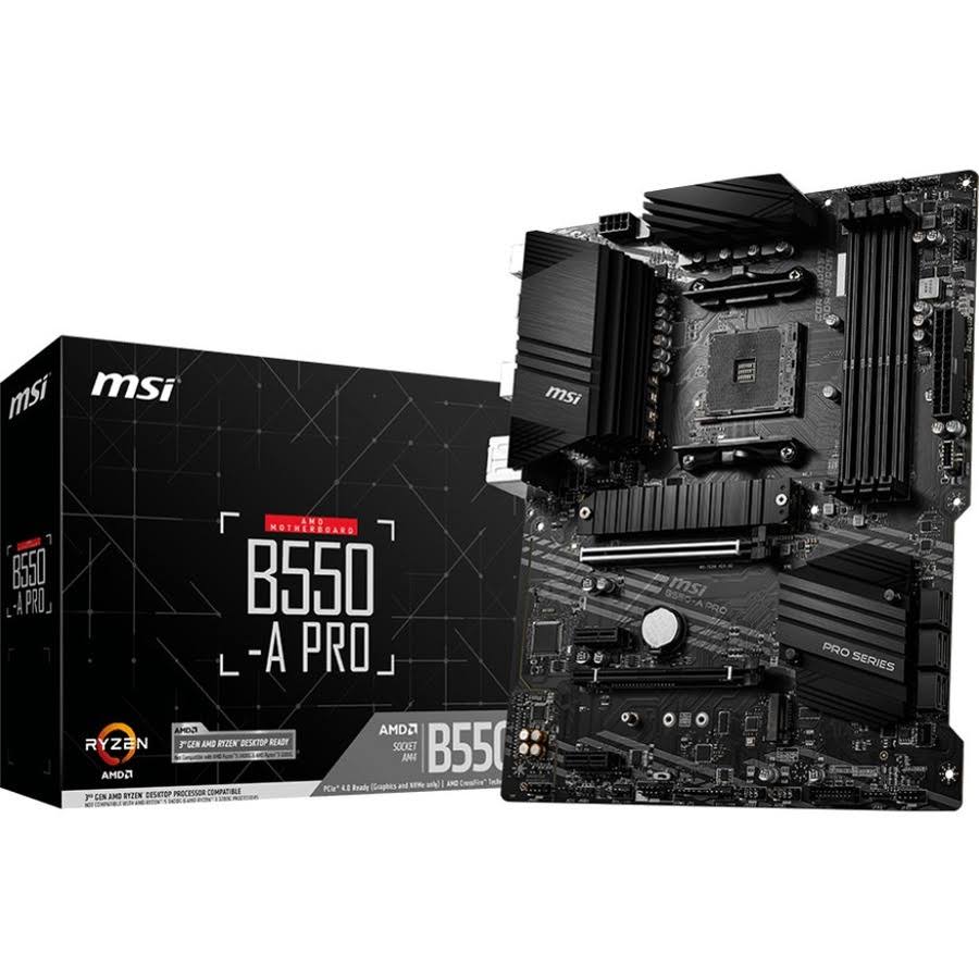 Msi B550-A Pro Amd Am4 Atx Motherboard